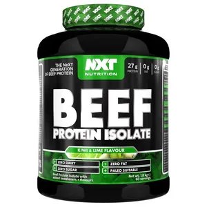 NXT Nutrition Beef Protein Isolate - 4 lbs - kiwi lime