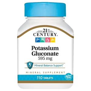 21st Century Potassium Gluconate 595 mg - 110 Tablets