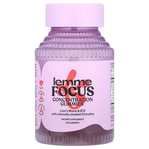Lemme Focus Concentration Gummies Strawberry - 50 Gummies