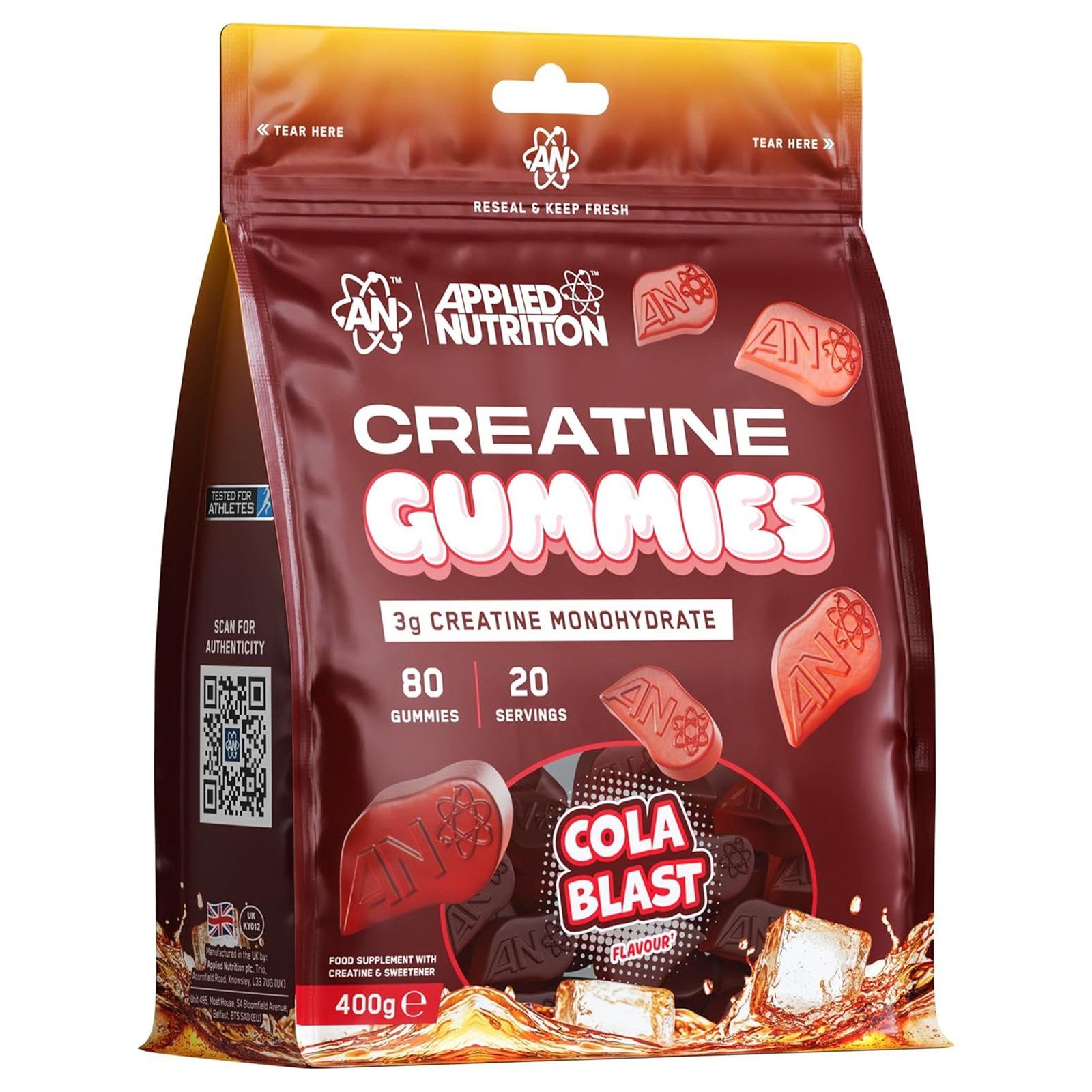 Applied Nutrition Creatine Gummies - 80 Gummies