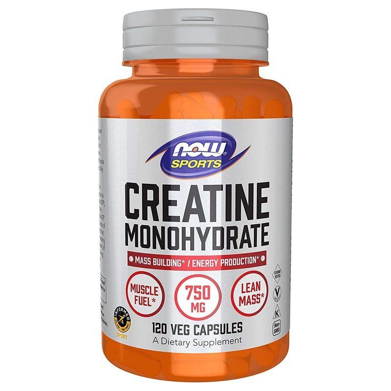 NOW Foods Creatine Monohydrate - 120 Veg Capsules