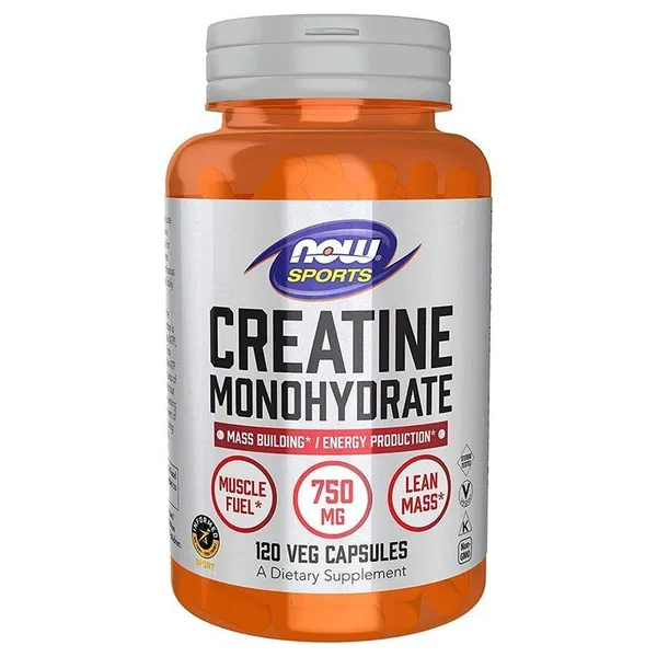 NOW Foods Creatine Monohydrate - 120 Veg Capsules