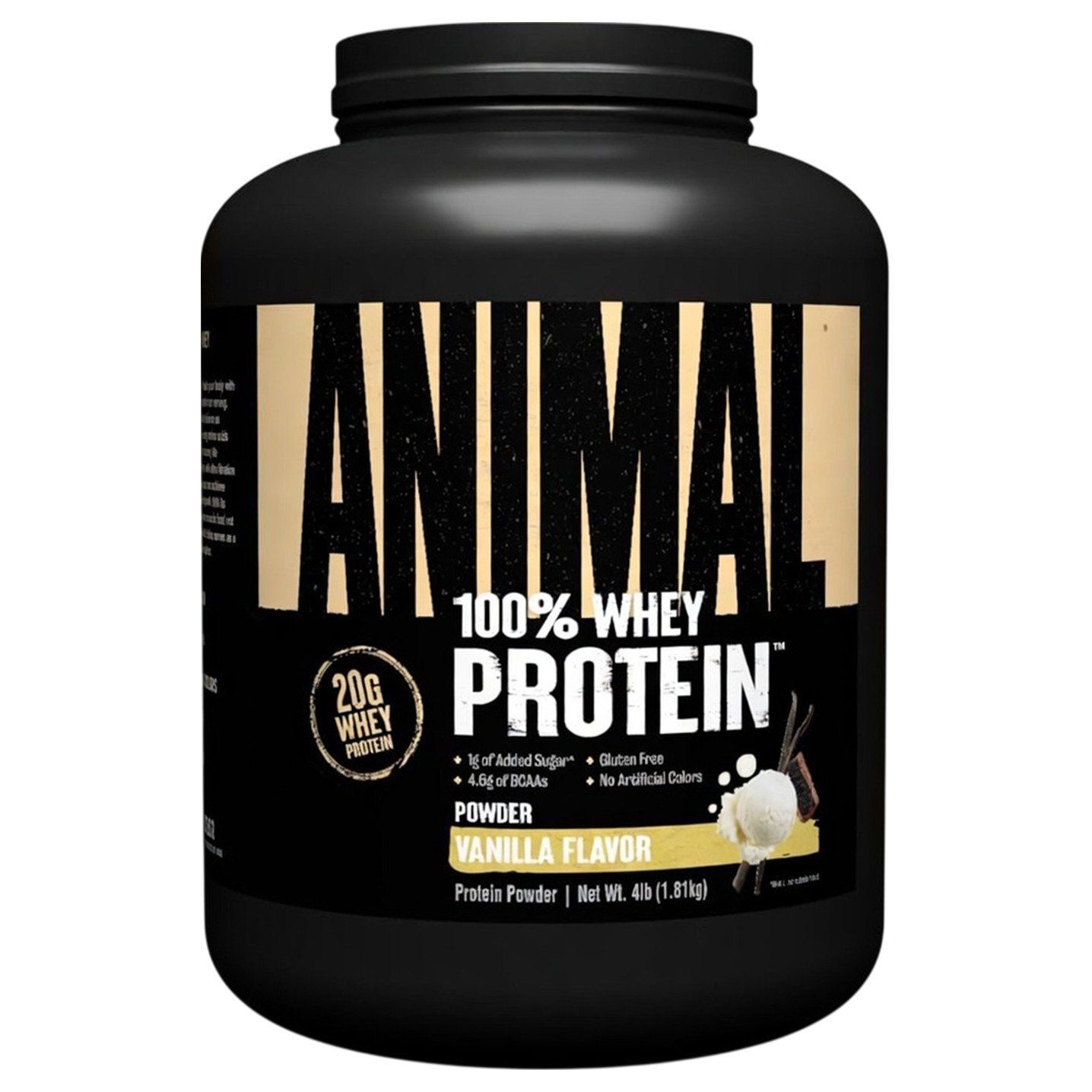 Animal 100% Whey Protein Powder - 4 lbs
