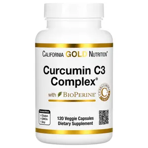 California Gold Nutrition, Curcumin C3 Complex with BioPerine, 120 Veggie Capsules