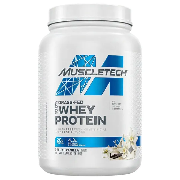 MuscleTech 100% Grass-Fed Whey Protein - 1.8 lbs