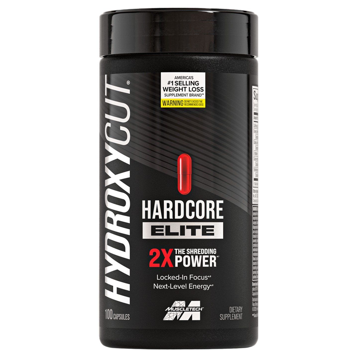 MuscleTech Hydroxycut Hardcore Elite - 100 Capsules