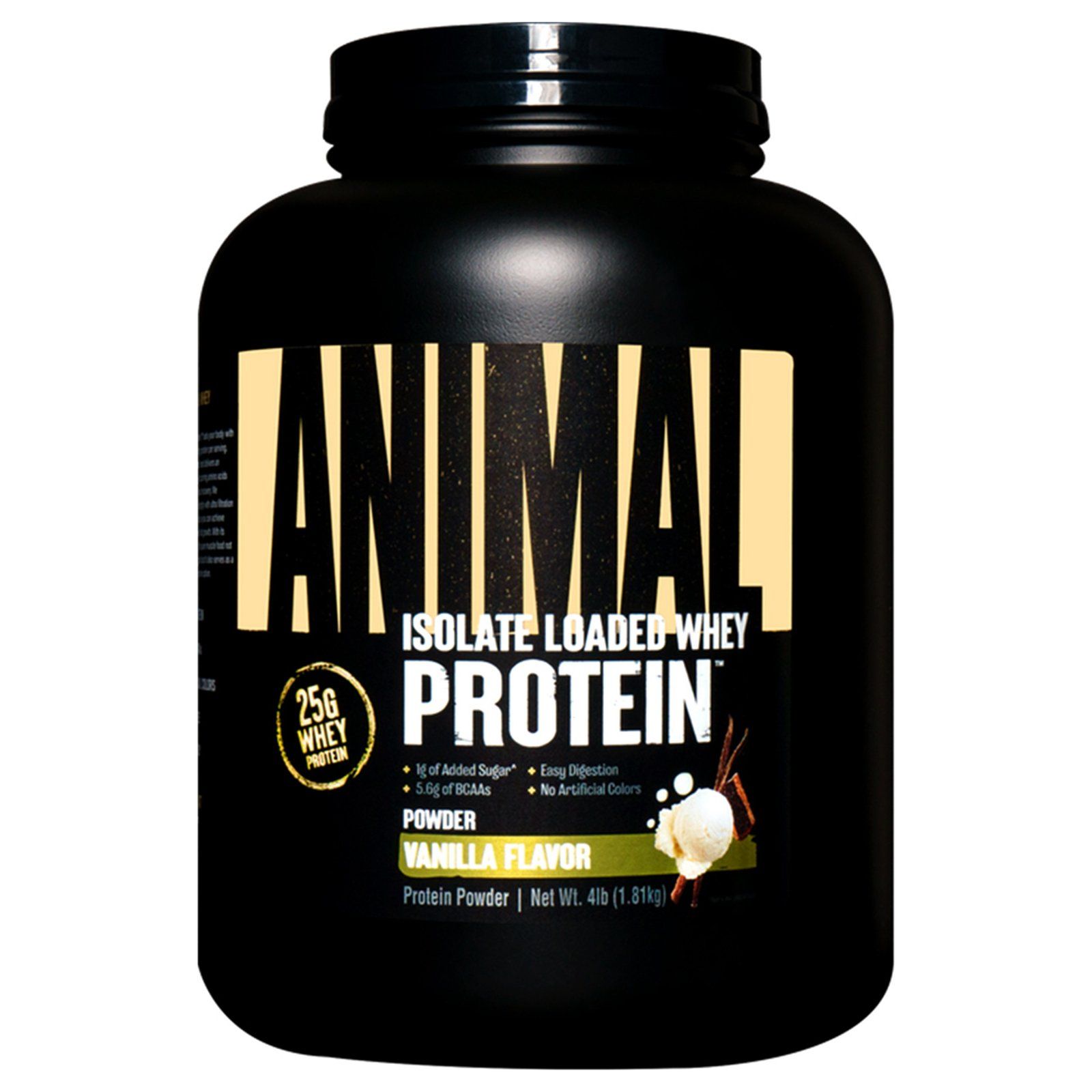 Animal Isolate Loaded Whey Protein - 4 lbs