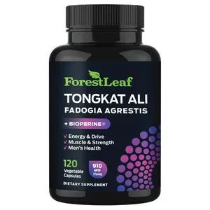 Forest Leaf Tongkat Ali + Fadogia Agrestis + BioPerine - 120 Vegetable Capsules