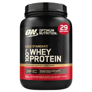 Optimum Nutrition Gold Standard 100% Whey - 2 lbs - double rich chocolate