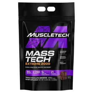 MuscleTech MassTech Extreme 2000 - 12 lbs - triple chocolate brownie
