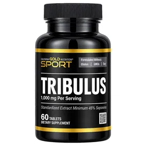 California Gold Nutrition Sport Tribulus 1000 mg, 60 Tablets