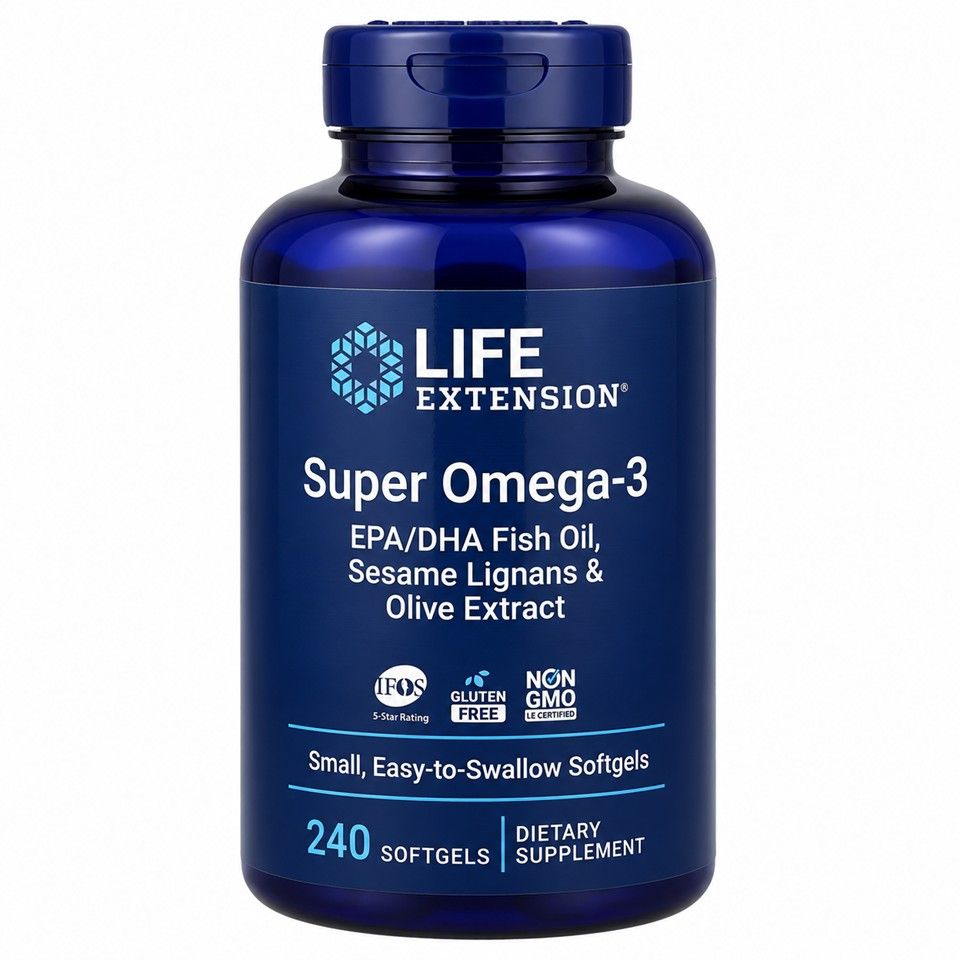 Life Extension, Super Omega-3, 240 Softgels