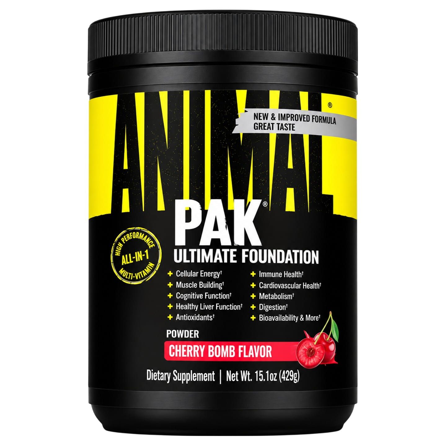 Animal Pak Ultimate Foundation Cherry Bomb, 15.1 oz (429 g)
