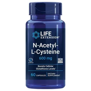 Life Extension N-Acetyl-L-Cysteine 600 mg - 60 Capsules