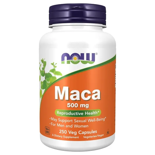 NOW Foods Maca 500 mg - 250 Veg Capsules