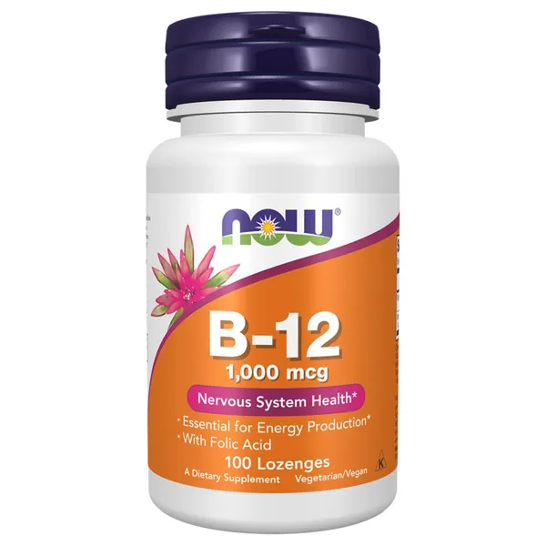 NOW Foods B-12 1000 mcg - 100 Lozenges