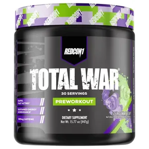 Redcon1 Total War Pre-Workout - 30 Servings - sour gummy bear