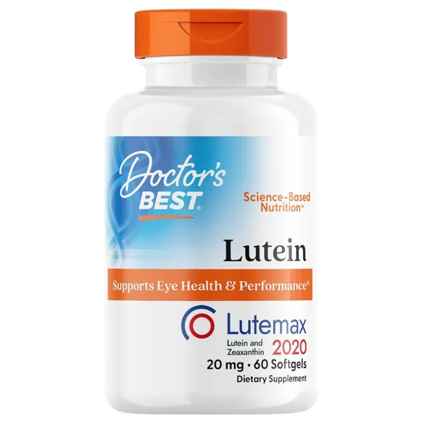 Doctor-s Best Lutein Lutemax 2020 20 mg - 60 Softgels