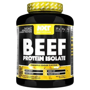 NXT Nutrition Beef Protein Isolate - 4 lbs - pineapple cooler