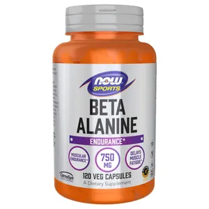NOW Foods Beta-Alanine - 120 Veg Capsules