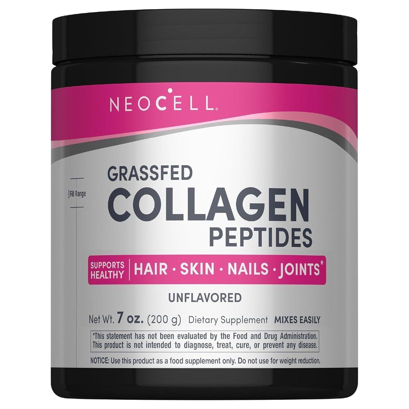 NeoCell Grassfed Collagen Peptides Unflavored - 200 g
