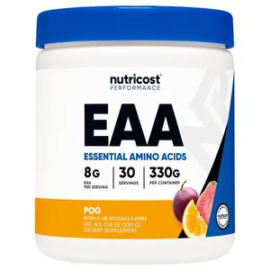 Nutricost Performance EAA Powder - 30 Servings - passionfruit orange guava