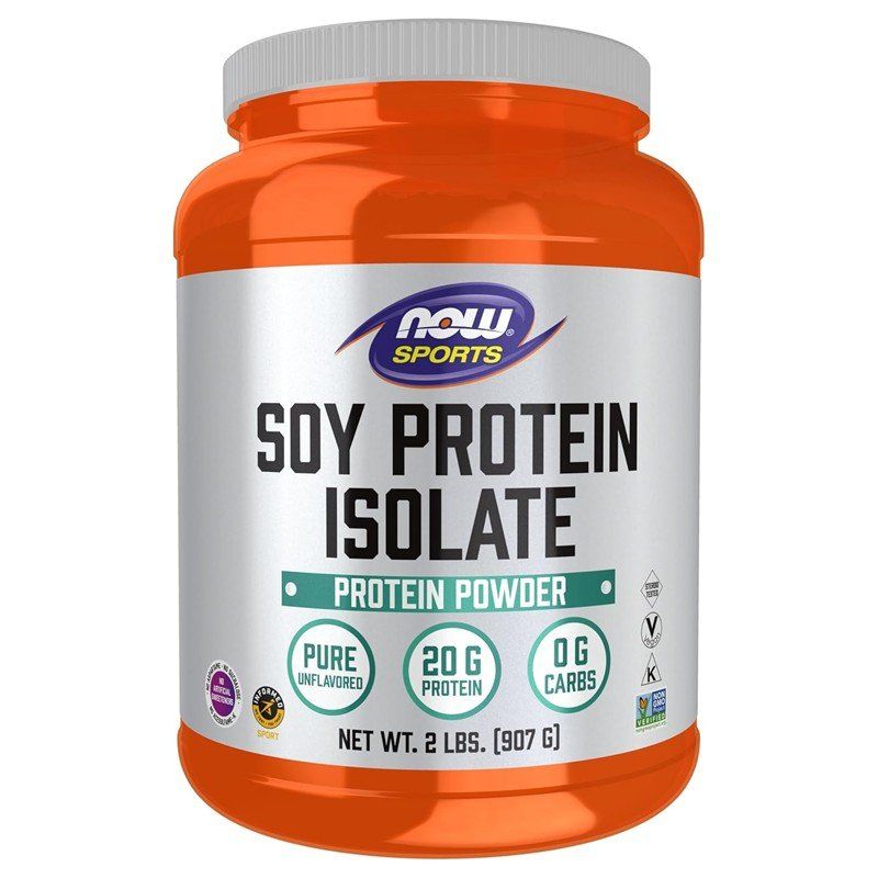 NOW Foods Soy Protein Isolate Pure Unflavored - 2 lbs