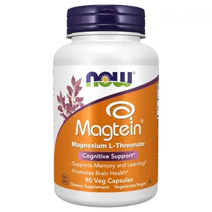 NOW Foods Magtein Magnesium L-Threonate - 90 Veg Capsules