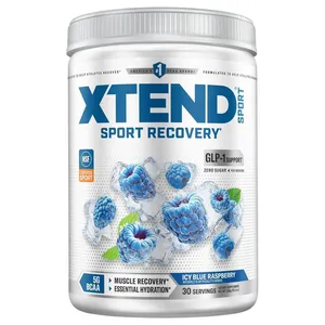 XTEND Sport 7G BCAA Blue - 30 Servings - blue raspberry ice