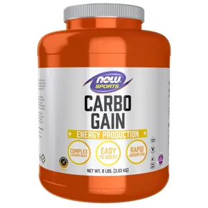 NOW Foods Carbo Gain Unflavored - 8 lbs