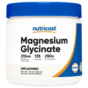 Nutricost Magnesium Glycinate Unflavored - 250 g