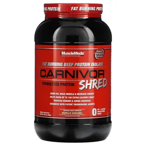 MuscleMeds Carnivor Shred Protein - 2 lbs - vanilla caramel