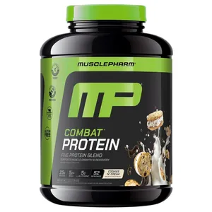MusclePharm Combat Protein Powder - 4.2 lbs - cookies n cream 2