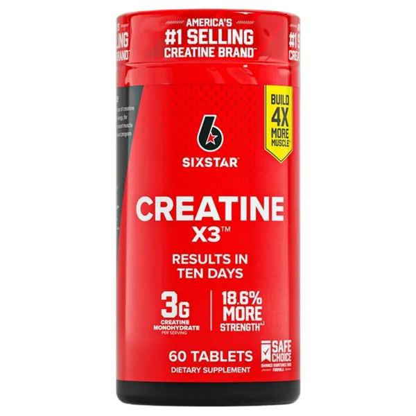 Six Star Creatine X3 - 60 Caplets