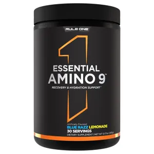 Rule 1 Essential Amino 9 - 30 Servings - blue razz lemonade