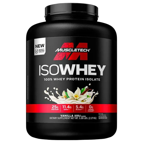 MuscleTech IsoWhey Isolate - 5 lbs