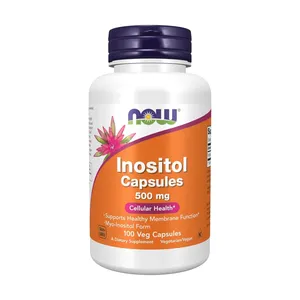 NOW Foods, Inositol, 500 mg, 100 Veg Capsules