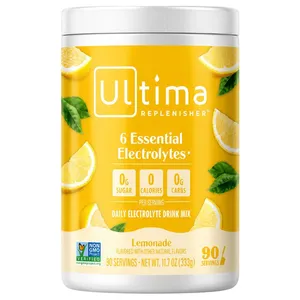 Ultima Replenisher Electrolyte Drink Mix - 90 Servings - lemonade