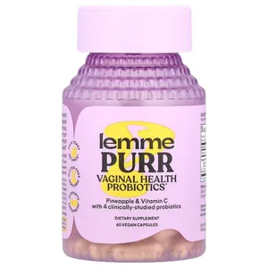 Lemme Purr Vaginal Health Probiotics - 60 Vegan Capsules