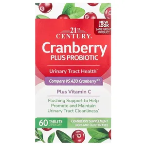 21st Century Cranberry Plus Probiotic - 60 Tablets
