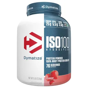 Dymatize ISO100 Whey Protein Isolate - 5 lbs - strawberry