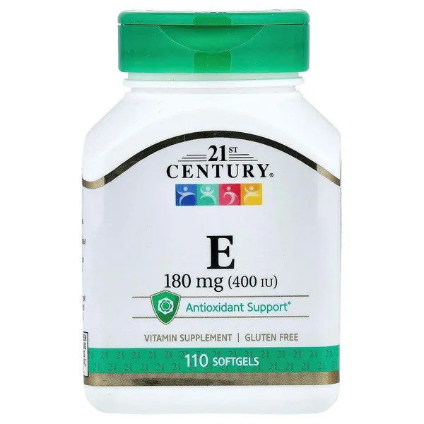 21st Century Vitamin E 180 mg (400 IU) - 110 Softgels