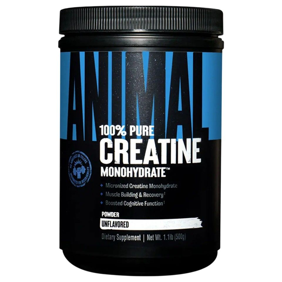 Animal 100% Pure Creatine Monohydrate Unflavored, 10.58 oz (300 g)