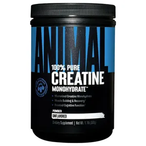 Animal 100% Pure Creatine Monohydrate Powder Unflavored, 1.1 lb (500 g)