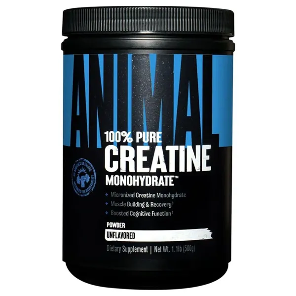Animal 100% Pure Creatine Monohydrate Unflavored, 10.58 oz (300 g)