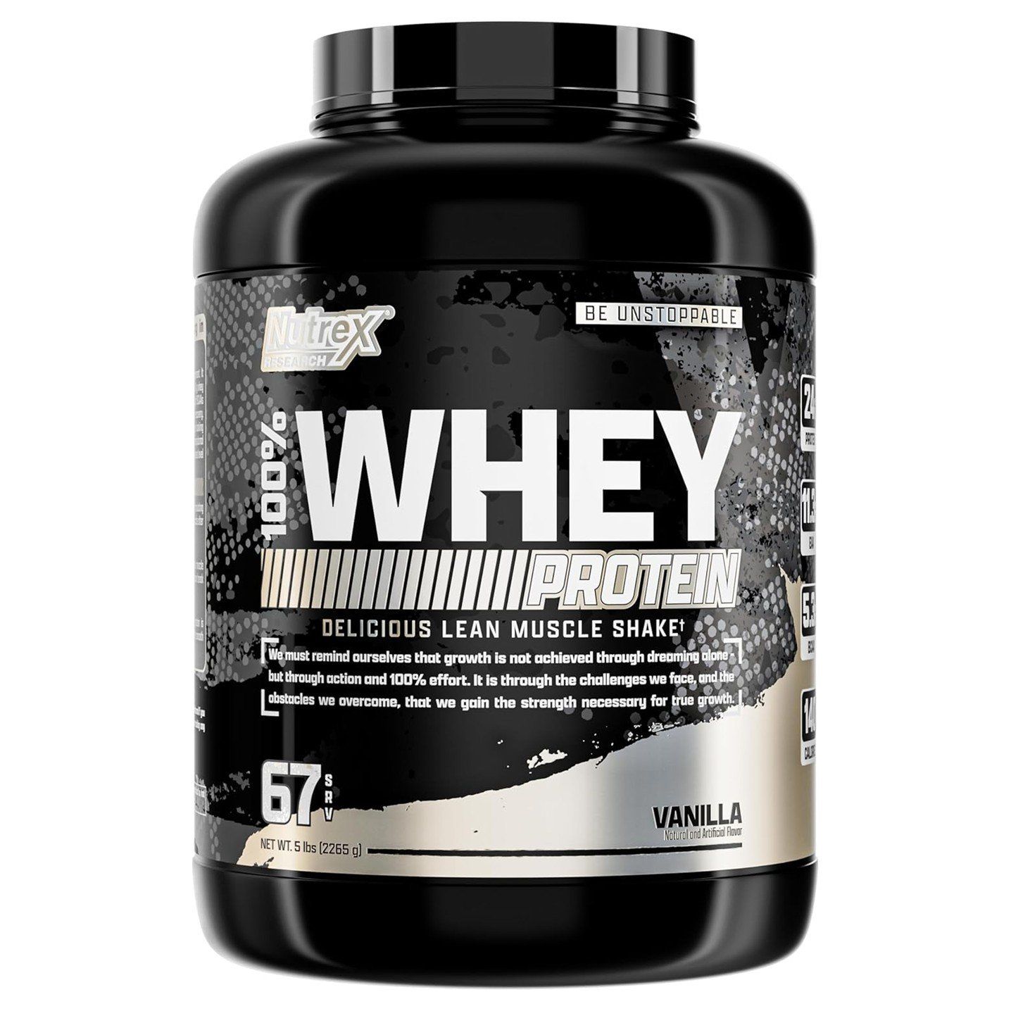Nutrex Research 100% Whey Protein - 5 lbs