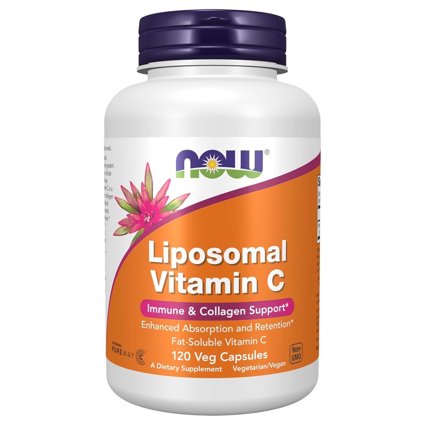 NOW Foods Liposomal Vitamin C 500 mg - 120 Veg Capsules