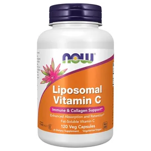 NOW Foods Liposomal Vitamin C 500 mg - 120 Veg Capsules