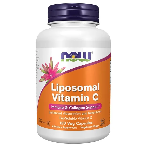 NOW Foods Liposomal Vitamin C 500 mg - 120 Veg Capsules