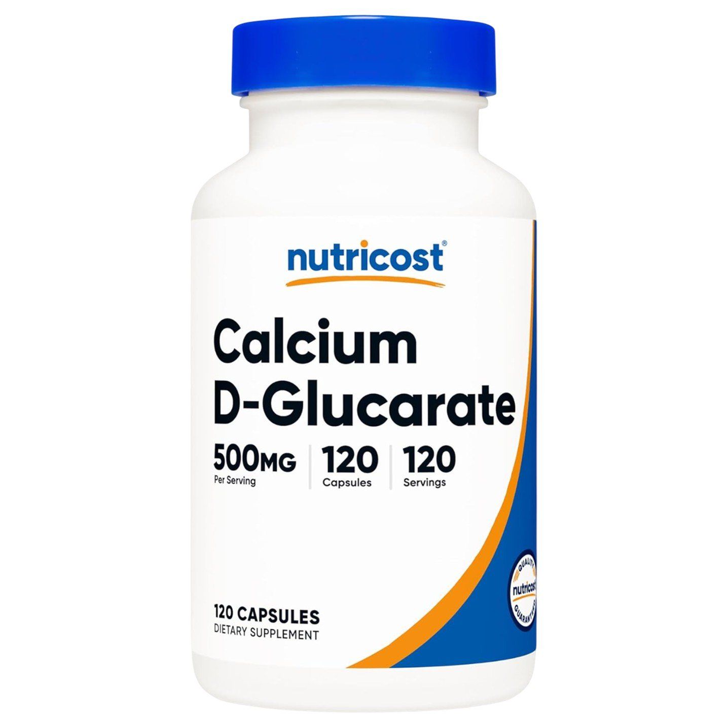 Nutricost Calcium D-Glucarate 500 mg - 120 Capsules